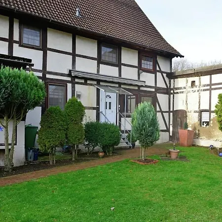Semesterbostad Beautiful Wooden With Terrace Bad Pyrmont
